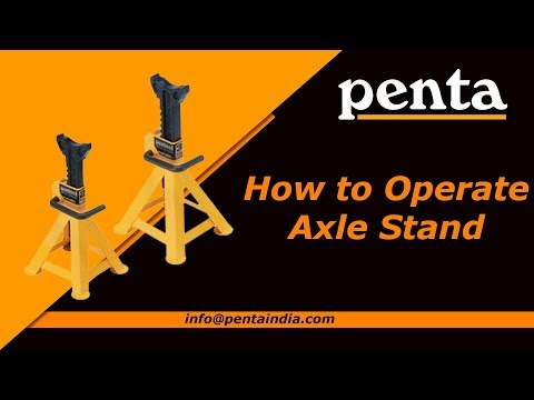 22 Ton Pentool Axle Stand