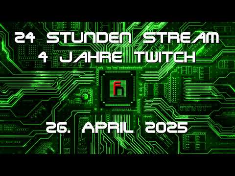 Futurenoise TV - 4 Jahre Twitch 24 Stunden Livestream Teaser