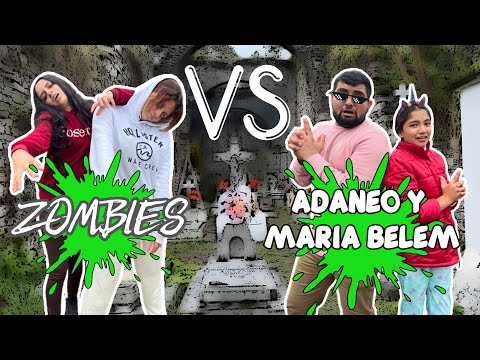 Maria belem y adaneo vs los zombies | termina mal