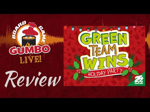 Green Team Wins - Holiday Party!