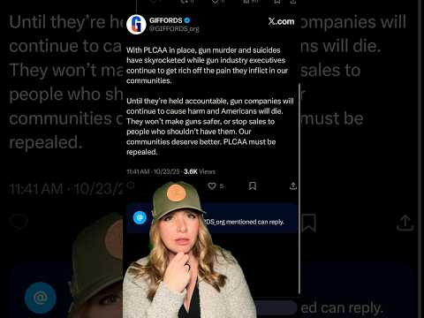 GunGrabbers Blame PLCAA For Something They Made Up?!?#2ndamendment #shortsfeed #shortsvideo #shorts Thumbnail