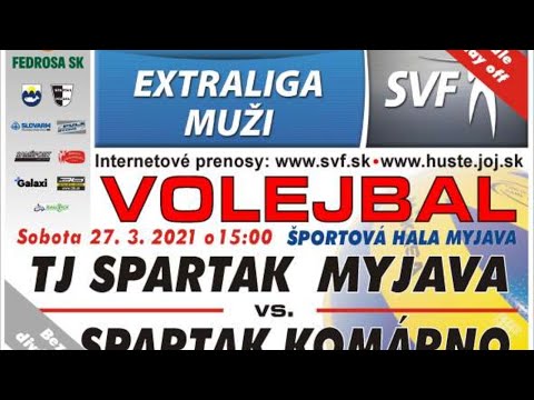 Finále play-off volejbal TJ Spartak Myjava - Spartak Komárno