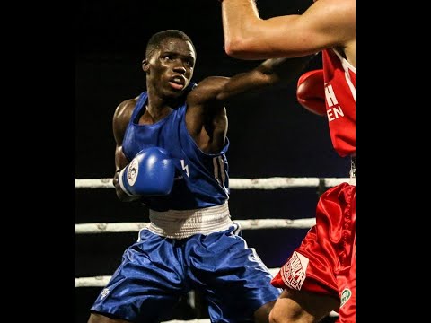 Assan Hansen "The black Mamba" Olympic boxer national team GER