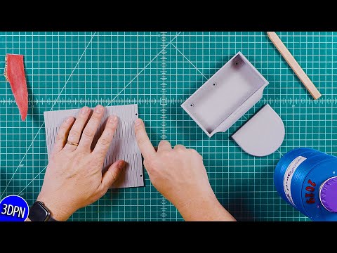 Practical AND Print In Place! Rolling Top Storage Box!