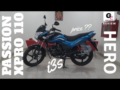 Hero Passion XPro 110 i3s 2018 edition | detailed walkaround review | actual showroom look !!!!! Video