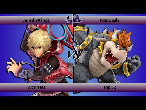 JaredIsKing1 (Shulk) vs Nanoash (Bowser) - Orbitar 100 - Top 32 Winners