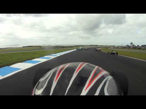 Phillip Island Historics 2012, Formula Ford & Formula Junior Crash
