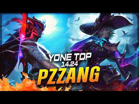PZ ZZANG - Yone vs Cassiopeia TOP Patch 14.24 - Grandmaster Yone Gameplay