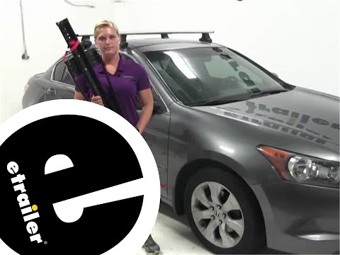 etrailer | Fit Check: Testing Swagman Upright Bike Rack for 1 Bike on a 2008 Honda Accord