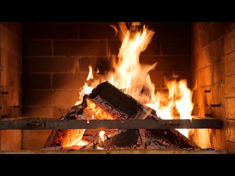 Knisternder Kamin: 4K Kaminfeuer zum Entspannen und Abschalten (6 Stunden)