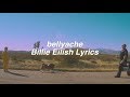 bellyache || Billie Eilish Lyrics