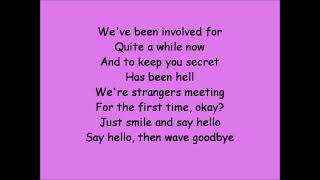 Soft Cell - Say Hello, Wave Goodbye (Lyrics)