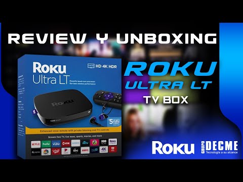 thumbnail video image 2 of Dispositivo de Streaming Roku Ultra LT Roku Ultra LT 4K HDR ; 4662RW, 2 of 3