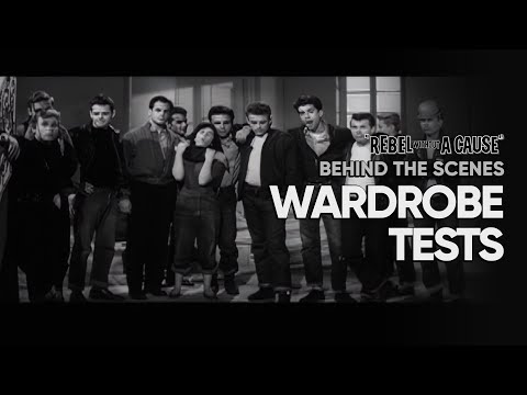 Wardrobe Tests - Rebel Without a Cause (1955) [Behind The Scenes]