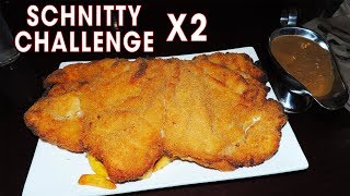 DOUBLE CHICKEN SCHNITZEL CHALLENGE IN AUSTRALIA!!