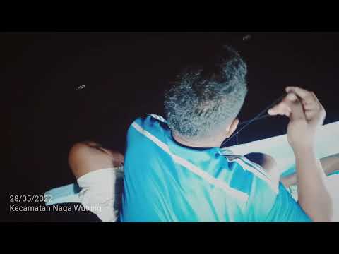 cara nelayan lamakera menagkap ikan dengan cara Rintas ikan bedduk monster. (Halim songge)