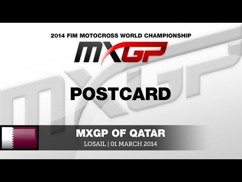 MXGP of Qatar 2014 Postcard - Motocross