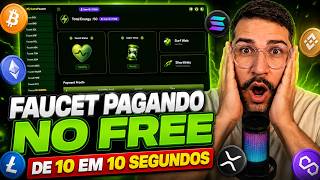 GANHE CRIPTOMOEDAS A CADA 10 SEGUNDOS | GAME FAUCET
