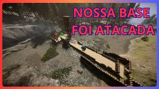 🔥 Construímos a Base… e Fomos Cercados! | Sons of the Forest💀 - #LIVE