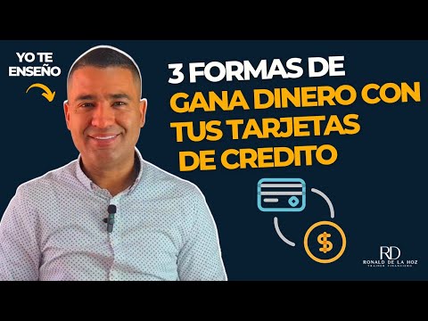 3 TRICKS to EARN MONEY with your CREDIT CARDS - Ronald De la Hoz