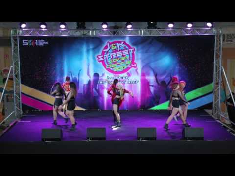 170527 W.I.S. cover 2NE1 - I am the Best + Fire @ JK Street Cover Dance 2017