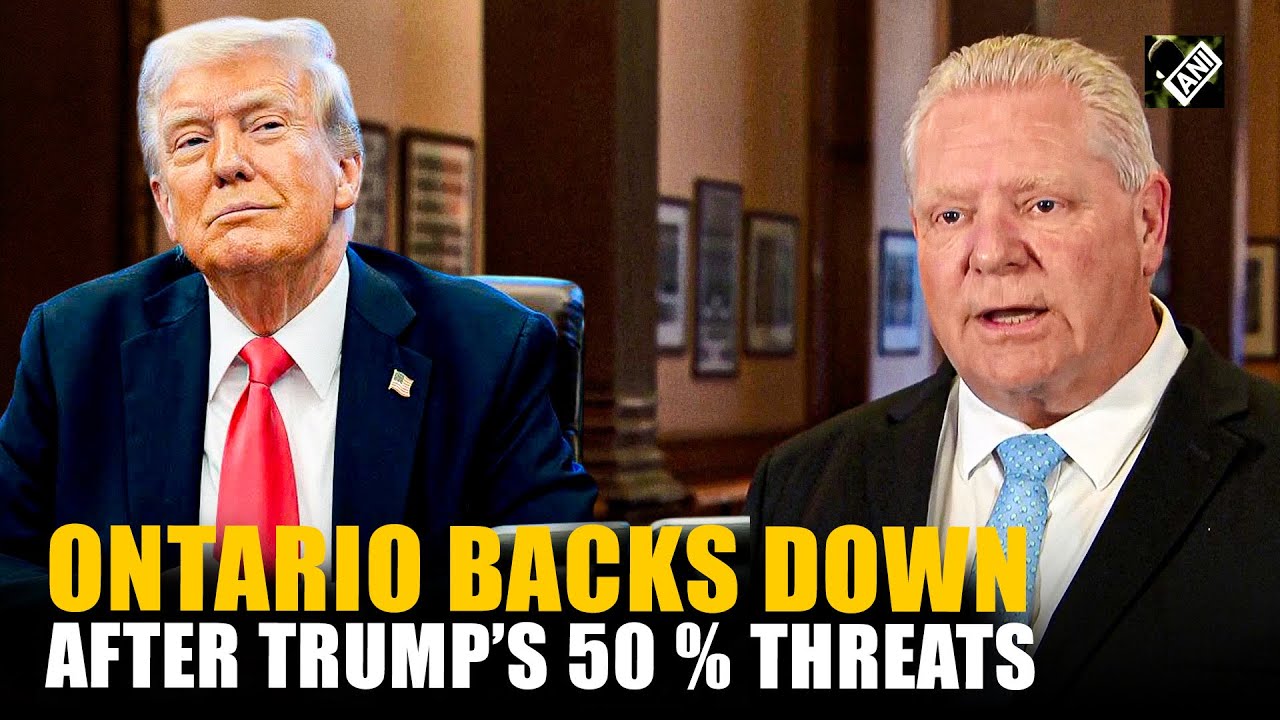After Trump's 50% tariff threat, Ontario backs down, pauses electricity surcharge imposed on America