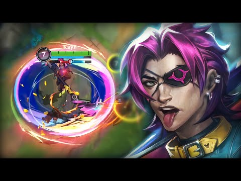 HEARTSTEEL Kayn Gameplay (Shadow Assassin) - Build & Runes - Wild Rift