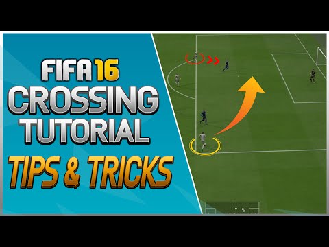 FIFA 16 BEST SECRET CROSSING TECHNIQUE TUTORIAL / How to Play the Perfect Cross / Early + Low Cross
