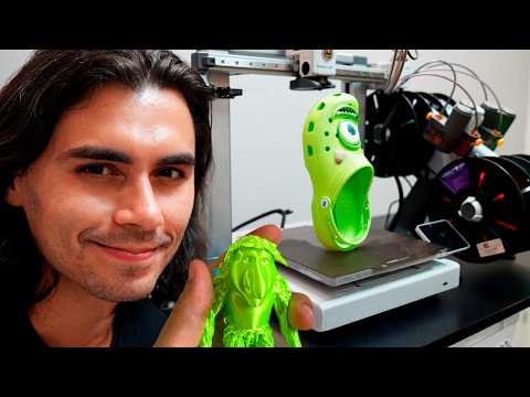 24 HOURS PRINTING CRAZY THINGS ON A 3D PRINTER