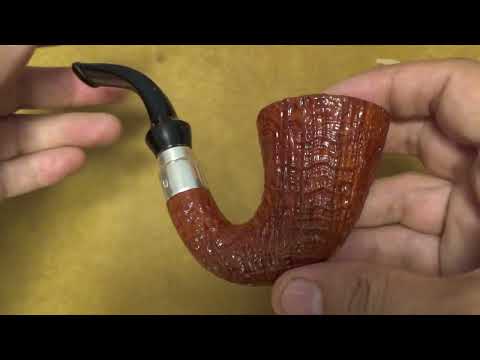 Pipa Brebbia First Calabash Sabbiata Naturale - filtro 9mm