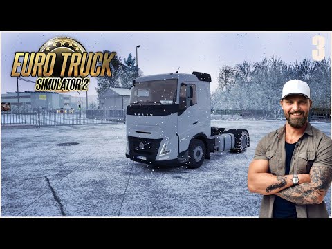 On snow chains to Kassel! 💼 | Euro Truck Simulator 2