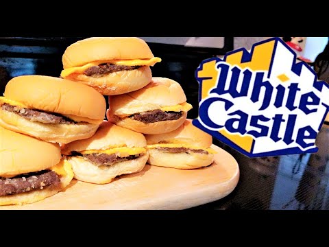 Original White Castle Burger Recipe | Homemade White Castle Burgers | Copycat White Castle Recipe