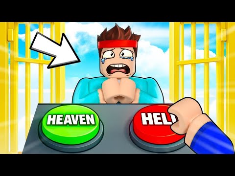 GO TO HEAVEN OR HELL AND BECOME GOD IN ROBLOX !!