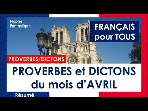 Dictons et Proverbes du mois d'avril en Italien🇮🇹 et en français🇨🇵