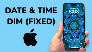 iPhone Date & Time Dim On Lock Screen (FIXED)