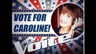 Caroline Pennell -THE VOICE-NBC News 11 18 13