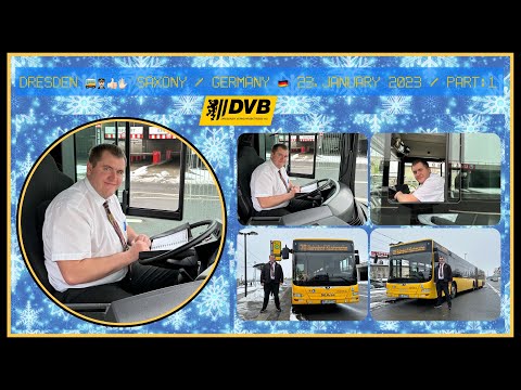 Dresden bus line 70 with bus driver Christoph / Part:1 / Dresdner Buslinie 70 mit Christoph / Teil:1