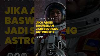 Gagal Berkontestasi Pilkada 2024, Apa Jadinya Kalau Anies Baswedan Jadi Seorang Astronot Menurut AI?