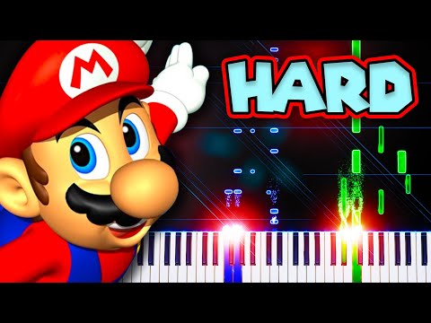Koopa's Road (from Mario 64) - Piano Tutorial