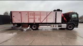 Volvo FM 330 4x2 PALFINGER PK 12002-EH B / BOX L=7196 mm Pritsche LKW | Bild 4 - Autoline