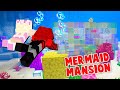 Discovering A MERMAID MANSION In Minecraft