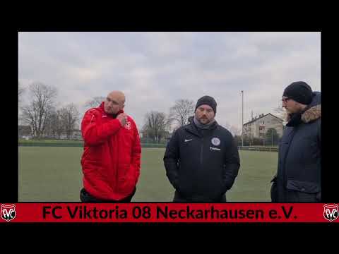 Erstes Testspiel in der Wintervorbereitung / FC Viktoria 08 Neckarhausen : Polizei SV Mannheim