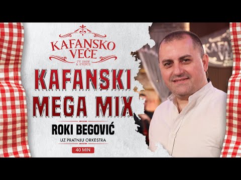 ROKI BEGOVIC - KAFANSKI MEGA MIX2 40MIN | UZIVO | 2024 (ORK.GORAN TODOROVIC) | KAFANSKO VECE