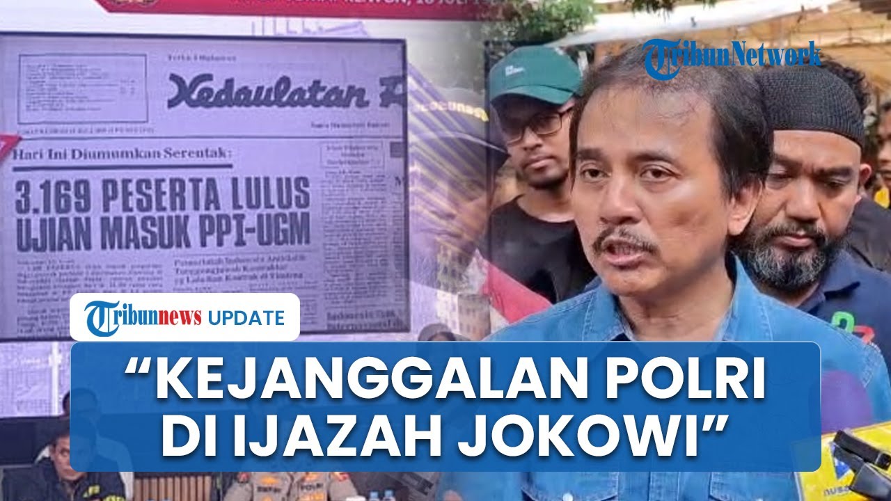 Roy Suryo Soroti Kejanggalan Baru di Bareskrim Polri soal Ijazah Jokowi: Ada Kesalahan Besar!