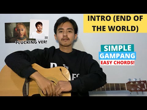 TUTORIAL PETIKAN (intro end of the world - Ariana Grande) (Tutorial Gitar) Easy Chords!