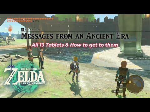 Messages From an Ancient Era Side Adventure (Legend of Zelda: Tears of The Kingdom)