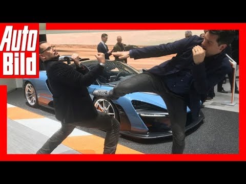 Sports Car Battle (Geneva 2018) Super sports cars in the horsepower battle/ Lamborghini/Bugatti/M...