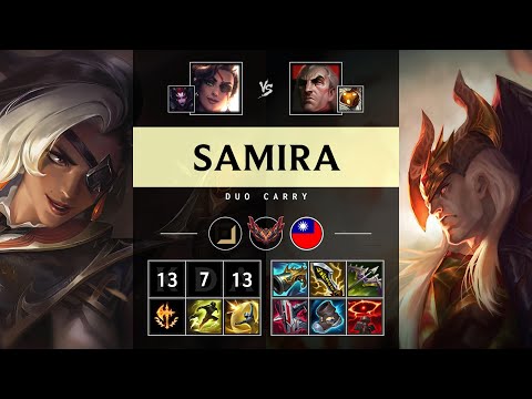 Samira ADC vs Swain - TW Grandmaster Patch 25.06