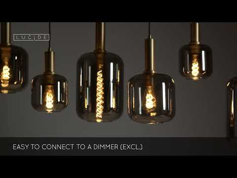 Lucide 45494/06/65 - Chandelier on a string JOANET 6xE27/40W/230V