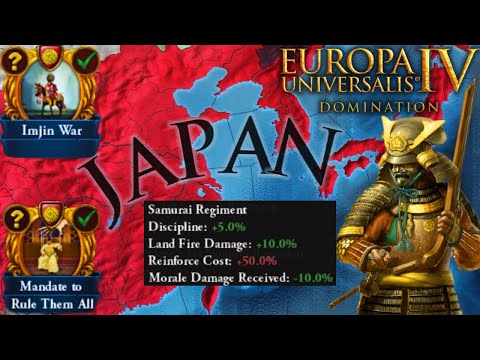 Why Japan has the STRONGEST Military - EU4 1.35 Japan Guide